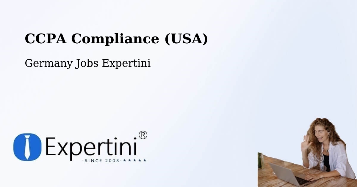 CCPA Privacy Rights & Compliance Notice – Waren - Germany Jobs Expertini