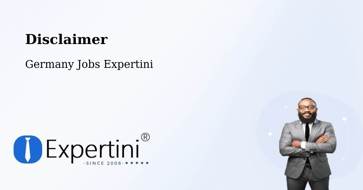 Disclaimer – Waren - Germany Jobs Expertini