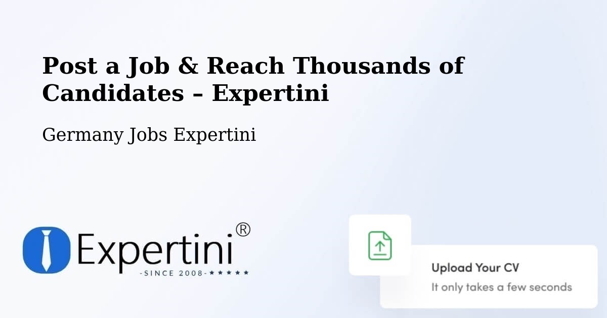 Post a Job in Waren – Hire the Right Talent - Waren, Germany Jobs Expertini