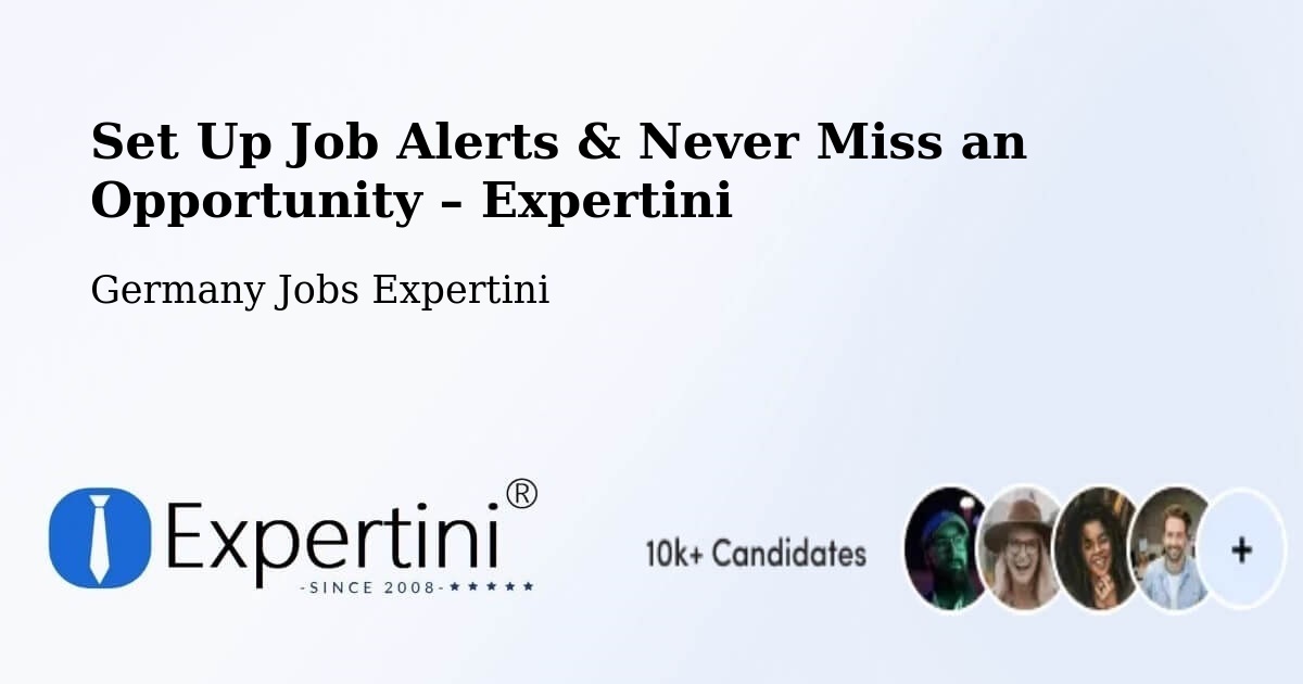 Job Alerts Guide – Get Notified About New Jobs in Waren - Waren, Germany Jobs Expertini